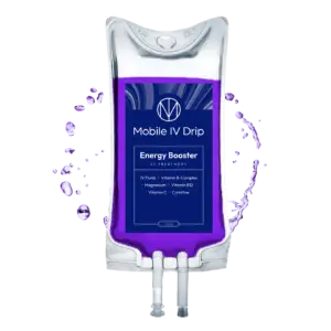 Purple Mobile IV Drip Energy Booster Bag