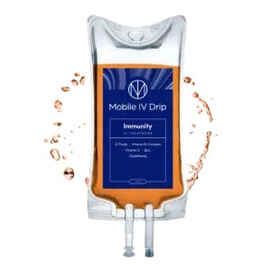 Mobile IV drip for immunity treatment