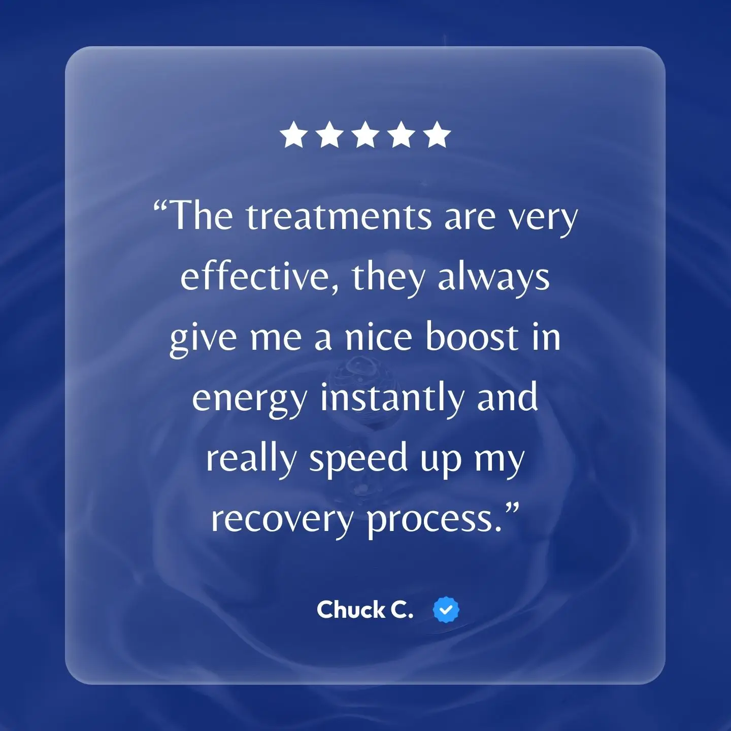 Immunity Testimonial