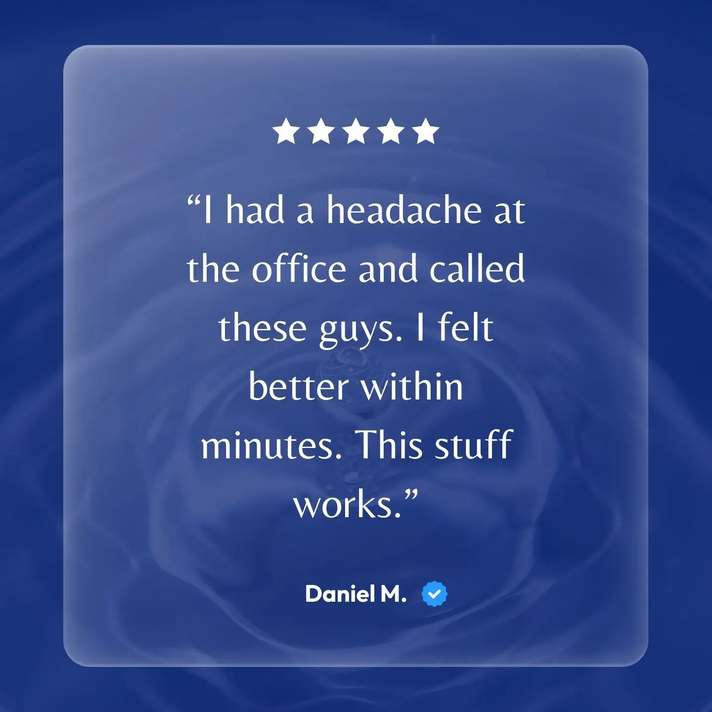 Headache Rescue Testimonial