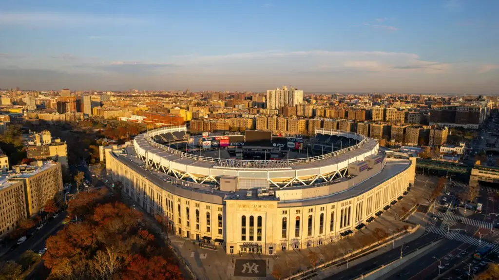 Yankee Stadium in the Bronx